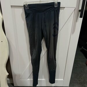 Aztec Diamond Equestrian Tights Navy